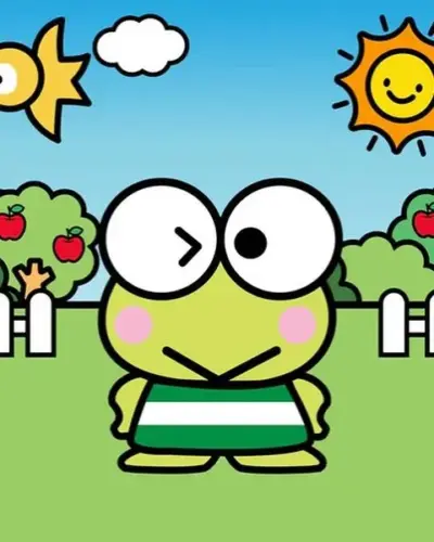 Sunny Frog Relaxing, Cartoon, kerokerokeroppi, normal, JP, CN