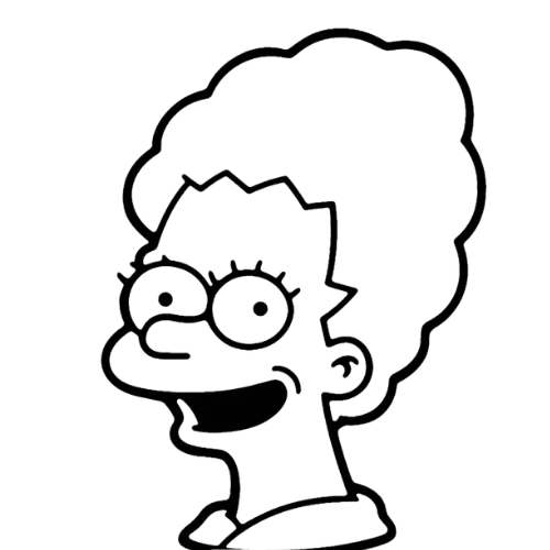 Wide Open Mouth, Cartoon, The_Simpsons, Bart_Simpson, easy, famous
