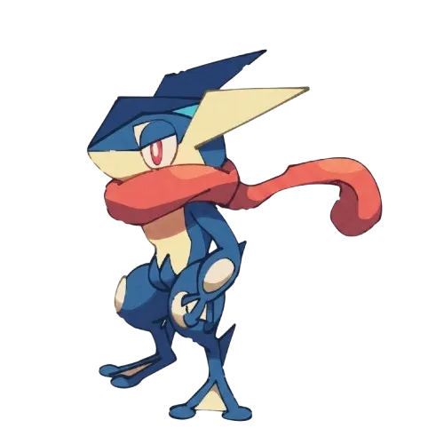 Walking Greninja, Cartoon, pokemon, greninja, normal, famous