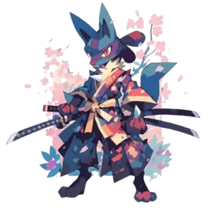 Warrior Lucario, Cartoon, Pokemon, Lucario, normal, famous