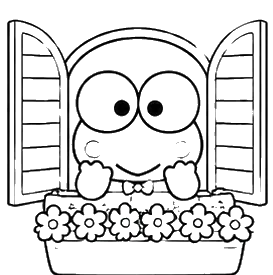 Happy Frog Friends, Cartoon, Keroppi, Sanrio, easy, JP