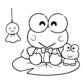Happy Frog Friends, Cartoon, keroppi, normal, JP, KR