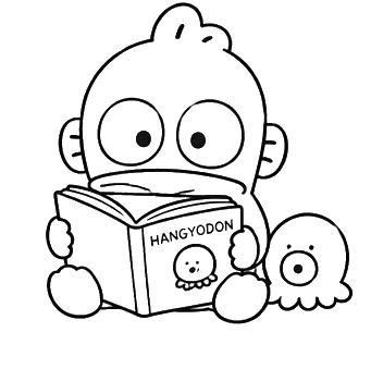 Bule Monster Heart, Cartoon, penguin, easy, JP, KR