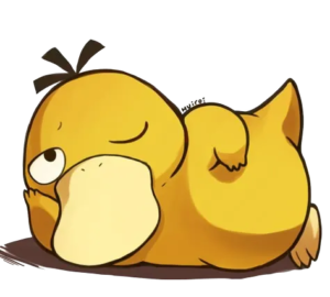Chibi Duck Character, Cartoon