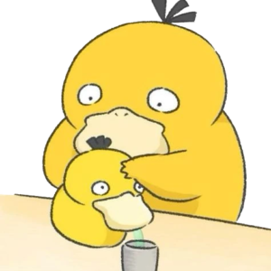 Friendly Duck Mascot, Cartoon