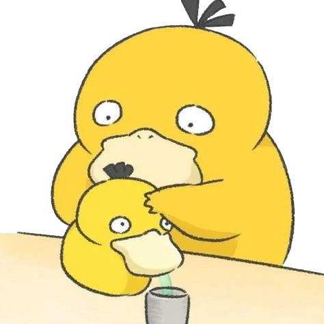 Friendly Duck Mascot, Cartoon