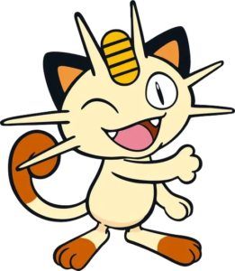 Chibi Meowth, Cartoon