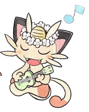 Cute Cat Pokémon, Cartoon