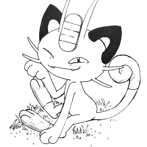 Cartoon Cat Outline, Cartoon