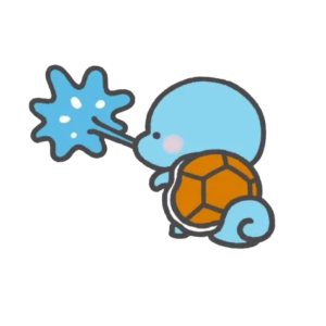 Cute Baby Squirtle, Cartoon, Pokemon, Squirtle, easy, famous