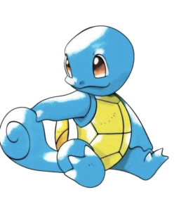 Ocean Turtle Character, Cartoon, Pokemon, Squirtle, easy, famous