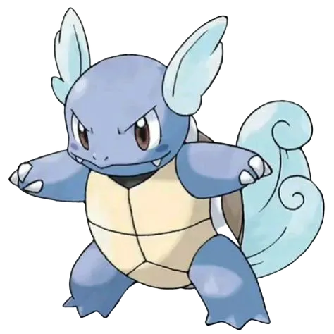 Smiling Aqua Friend, Cartoon, pokemon, wartortle, normal, famous