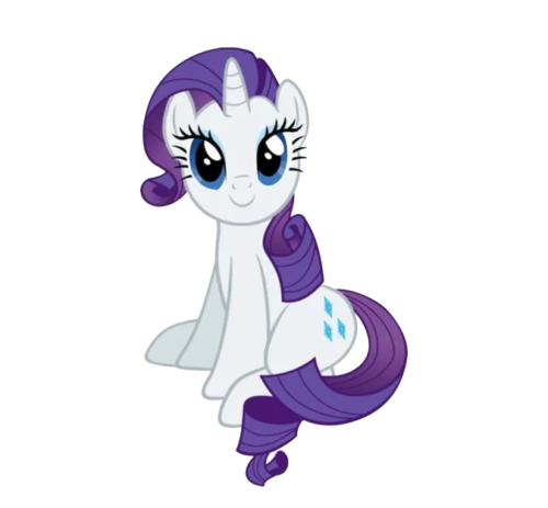Rarity Portrait Sketch, Cartoon, My_Little_Pony, Rarity, easy, famous