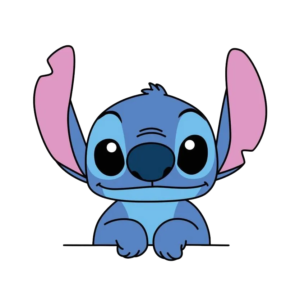 Sleeping Stitch, Cartoon, Lilo_and_Stitch, Stitch, easy, famous
