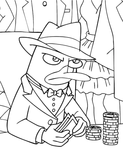 Plane Banner, Cartoon, Phineas_and_Ferb, Perry_the_Platypus, easy, famous