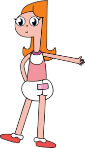 Alice Walking, Cartoon, Phineas_and_Ferb, Candace, easy, famous