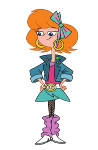Candace Standing, Cartoon, unknown_show, unknown_character, easy, famous