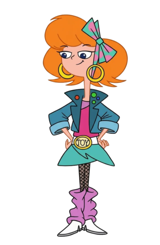 Candace Standing, Cartoon, unknown_show, unknown_character, easy, famous
