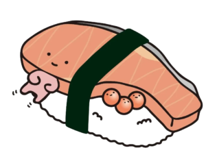 Mushroom Cap, Cartoon, sushi, easy, JP, US