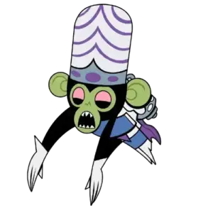 mojo jojo attacking, Cartoon, The_Powerpuff_Girls, Mojo_Jojo, normal, famous