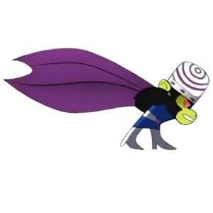 mojo jojo cape dash, Cartoon, Powerpuff_Girls, Mojo_Jojo, easy, famous