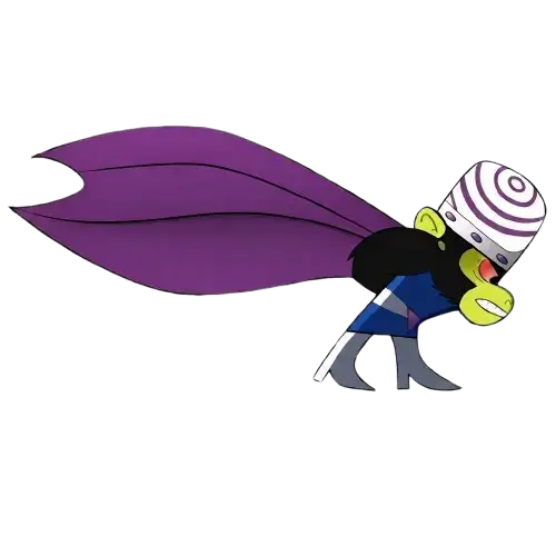 mojo jojo cape dash, Cartoon, Powerpuff_Girls, Mojo_Jojo, easy, famous