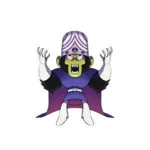 mojo jojo cheering, Cartoon, Powerpuff_Girls, Mojo_Jojo, normal, famous