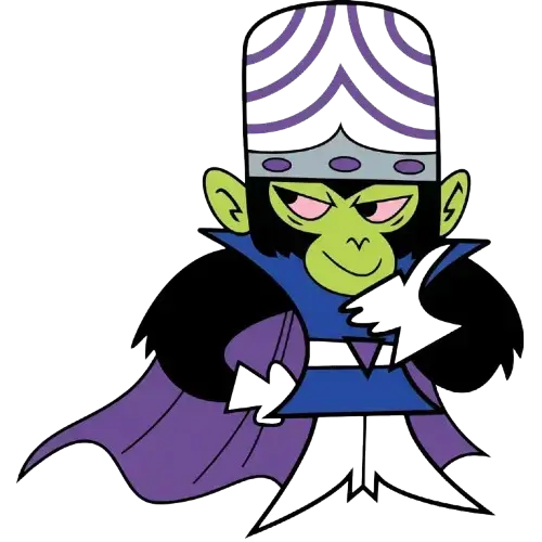 mojo jojo crossed arms, Cartoon, The_Powerpuff_Girls, Mojo_Jojo, normal, famous
